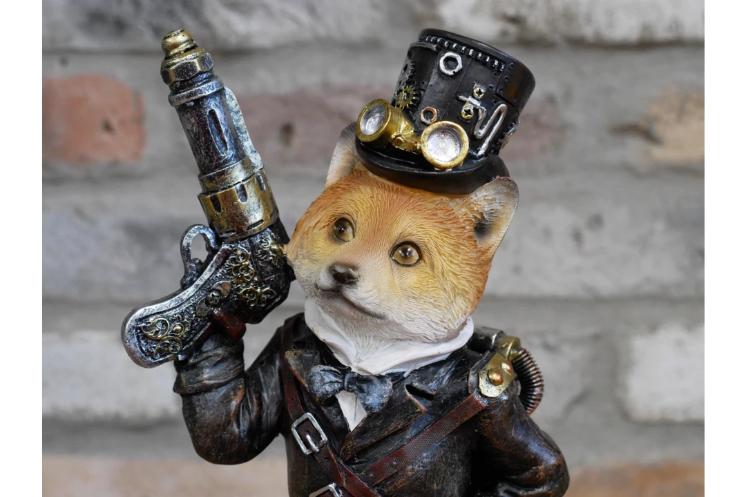 Giftworks Steampunk Fox Ornament GENERAL GIFTS 5 Giftworks Steampunk Fox Ornament GENERAL GIFTS