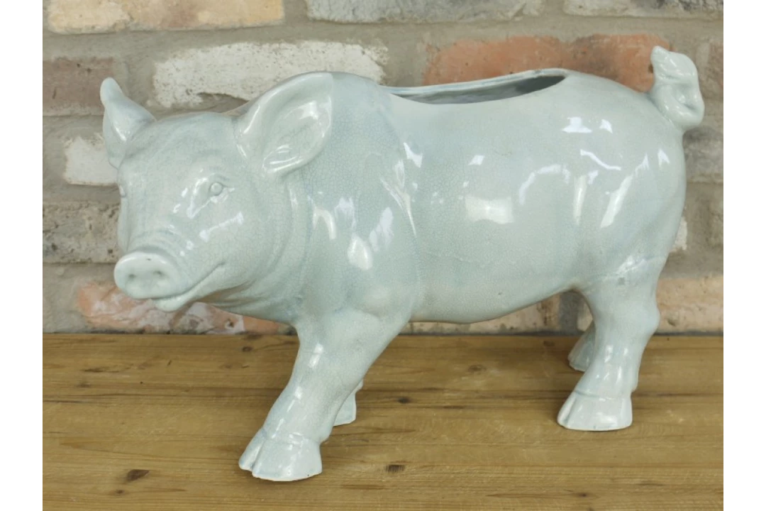 Dutch Brothers Pig Planter (Pre Order For Early July) 5 Dutch Brothers Pig Planter (Pre Order For Early July)