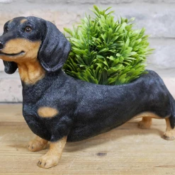 Dutch Brothers GENERAL GIFTS Dachshund Planter 13 Dutch Brothers GENERAL GIFTS Dachshund Planter