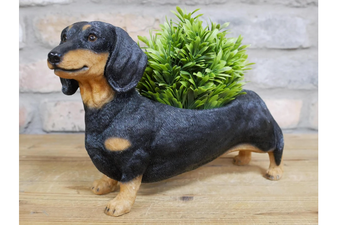 Dutch Brothers GENERAL GIFTS Dachshund Planter 6 Dutch Brothers GENERAL GIFTS Dachshund Planter