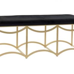 Itemint GENERAL GIFTS SHOE-REMOVING CHAIR METAL POLYESTER 120X40X47,5