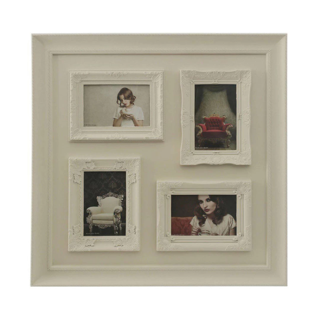 Premier Housewares GENERAL GIFTS Cream Multi Photo Collage Frames 3 Premier Housewares GENERAL GIFTS Cream Multi Photo Collage Frames