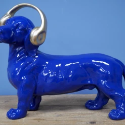 Dutch Brothers Dog With Headphones (Blue) GENERAL GIFTS