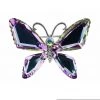 Giftworks GENERAL GIFTS Rhodium Ab Wings Butterfly Brooch