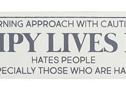 Richard Lang GRUMPY MAN PLAQUE (PRE ORDER FOR LATE NOVEMBER)