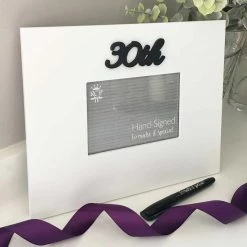 Giftworks Birthday 3D Text Signature Photo Frame GENERAL GIFTS 16 Giftworks Birthday 3D Text Signature Photo Frame GENERAL GIFTS