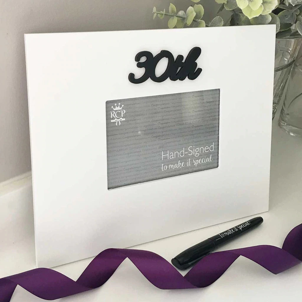 Giftworks Birthday 3D Text Signature Photo Frame GENERAL GIFTS 6 Giftworks Birthday 3D Text Signature Photo Frame GENERAL GIFTS