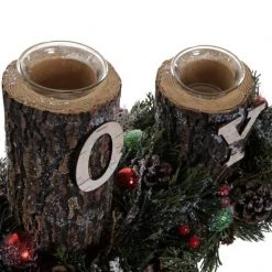 Itemint Joy Christmas Candle Holder 54X21X23cm CHRISTMAS SHOP 7 Itemint Joy Christmas Candle Holder 54X21X23cm CHRISTMAS SHOP