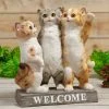 William Widdop BEST OF BREED THREE KITTENS WELCOME ORNAMENT GENERAL GIFTS