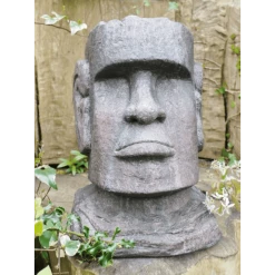 Dutch Brothers Easter Island Garden Head Ornament GENERAL GIFTS 13 Dutch Brothers Easter Island Garden Head Ornament GENERAL GIFTS