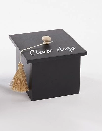 Richard Lang GENERAL GIFTS GRADUATION HAT BOX CLEVER CLOGS 3 Richard Lang GENERAL GIFTS GRADUATION HAT BOX CLEVER CLOGS