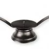 CBC Metal Wedding Candleholder - Black