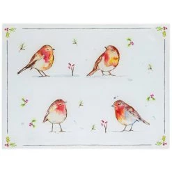 Giftworks CHRISTMAS SHOP Winter Robin Worktop Saver -Special Offer Buy 2 For €20 - Add To Cart To Avail Of Offer