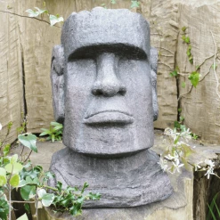 Dutch Brothers Easter Island Garden Head Ornament GENERAL GIFTS
