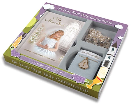 Giftworks Communion Gift Set Girl 3 Giftworks Communion Gift Set Girl