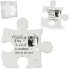 Arora Said With Sentiment Wedding Frame Jigsaw Wall Art