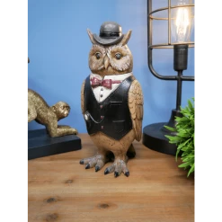Dutch Brothers GENERAL GIFTS Gentleman Owl/owl Figurines 17 Dutch Brothers GENERAL GIFTS Gentleman Owl/owl Figurines