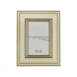 Juliana Impressions Plastic Cream & Gold Photo Frame 7 Juliana Impressions Plastic Cream & Gold Photo Frame