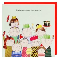 GENERAL GIFTS Rosie Made A Thing "Christmas Together Again" Christmas Card