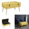 Zentrada Yellow Suitcase Bench 2 Zentrada Yellow Suitcase Bench