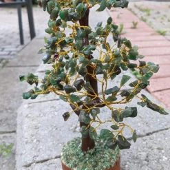 Jiomand Green Jade Gemstone Tree, Jade Crystal Tree (300 Chips) GENERAL GIFTS
