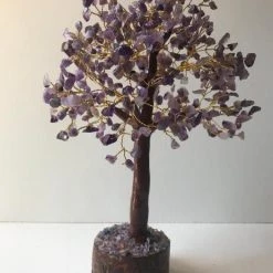 Jiomand Amethyst Gemstone Tree, Natural Crystal Tree (500 Chips) Meaning Of Tree Of Life/Money Tree GENERAL GIFTS