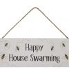 Richard Lang GENERAL GIFTS 'Happy House Swarming' Plaque