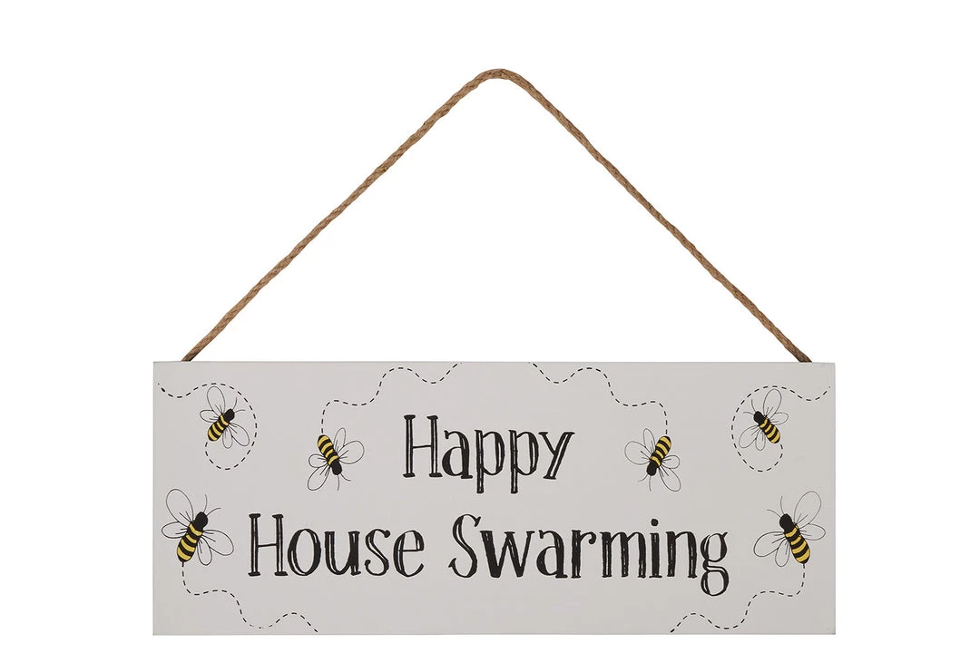 Richard Lang GENERAL GIFTS 'Happy House Swarming' Plaque 3 Richard Lang GENERAL GIFTS 'Happy House Swarming' Plaque