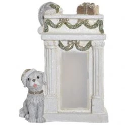 Itemint CHRISTMAS FIREPLACE ORNAMENT 29,5X14,5X39cm