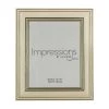 Juliana Impressions Plastic Cream & Gold Photo Frame