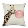 Faire Cushion Cover Animal Party - Girafe