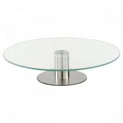 Giftworks Glass Revolving Cake Stand