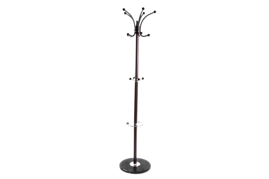 ITEM Metal Coat Stand Brown Coat Stand GENERAL GIFTS 3 ITEM Metal Coat Stand Brown Coat Stand GENERAL GIFTS