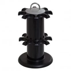Premier Housewares GENERAL GIFTS Spice Rack Black Revolving