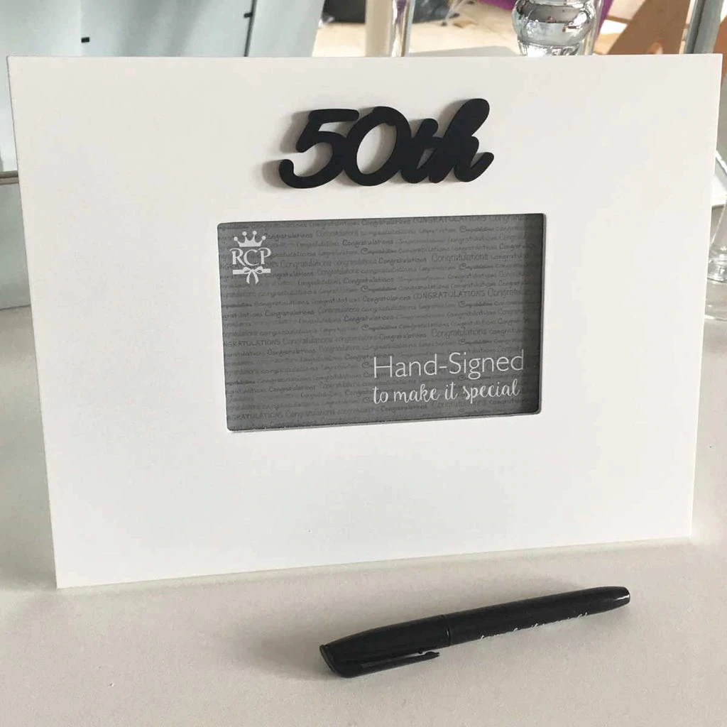 Giftworks Birthday 3D Text Signature Photo Frame GENERAL GIFTS 10 Giftworks Birthday 3D Text Signature Photo Frame GENERAL GIFTS