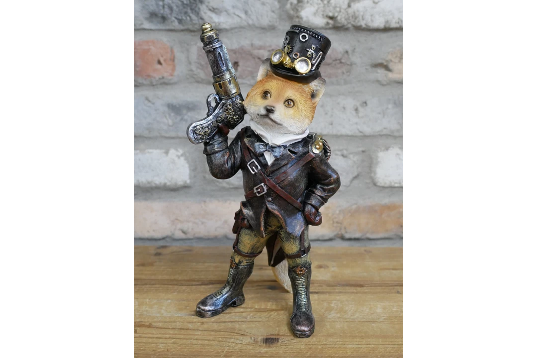 Giftworks Steampunk Fox Ornament GENERAL GIFTS 6 Giftworks Steampunk Fox Ornament GENERAL GIFTS