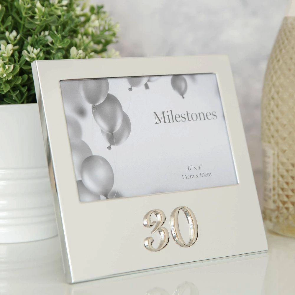Giftworks 6" X 4" - Milestone Birthday Frame With 3D Number FRAMES 5 Giftworks 6" X 4" - Milestone Birthday Frame With 3D Number FRAMES