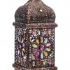 Kirkwood Group THE GRANGE COLLECTION BRONZE MOROCCAN TABLE LAMP (21X21X53CM) GENERAL GIFTS
