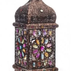 Kirkwood Group THE GRANGE COLLECTION BRONZE MOROCCAN TABLE LAMP (21X21X53CM) GENERAL GIFTS