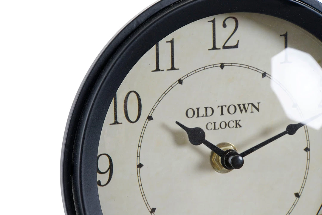 Giftworks GENERAL GIFTS Black Metal Mantel CLock - Bicycle 34X11X25cm 4 Giftworks GENERAL GIFTS Black Metal Mantel CLock - Bicycle 34X11X25cm