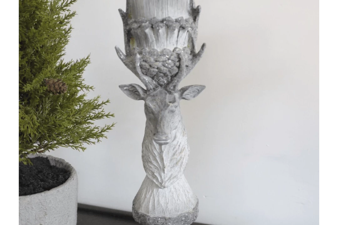 Giftworks STAG CANDLE HOLDER 5 Giftworks STAG CANDLE HOLDER