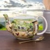 Lesser And Pavey FARMHOUSE FINE CHINA TEAPOT 2 Lesser And Pavey FARMHOUSE FINE CHINA TEAPOT