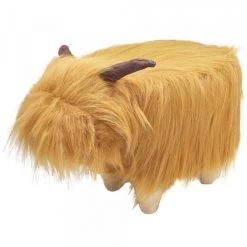Lesser And Pavey Gaelic Highland Cow Stool GENERAL GIFTS