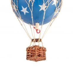 Giftworks Floating The Skies Hot Air Balloon - Blue Stars
