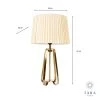Giftworks LIGHTING SIA GEO LAMP BRONZE