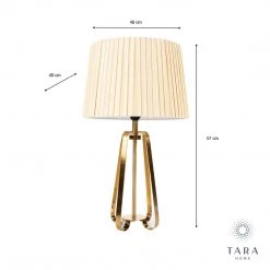 Giftworks LIGHTING SIA GEO LAMP BRONZE