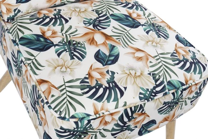 ITEM CHAIR POLYESTER BIRCH 63X66X84 LEAVES MULTICOLORED 4 ITEM CHAIR POLYESTER BIRCH 63X66X84 LEAVES MULTICOLORED