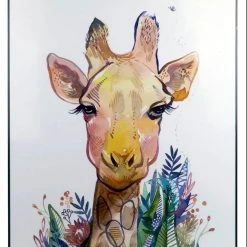 Paris Loft Giraffe Glossy Wall Art GENERAL GIFTS