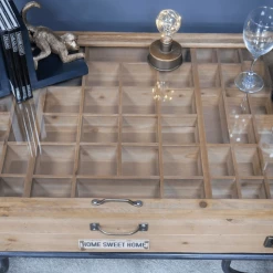 Dutch Brothers GENERAL GIFTS Industrial Furniture Rustic Vintage Trunk Style Coffee Table 15 Dutch Brothers GENERAL GIFTS Industrial Furniture Rustic Vintage Trunk Style Coffee Table