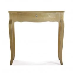 Versa GENERAL GIFTS CAGLIARI GOLD CONSOLE TABLE